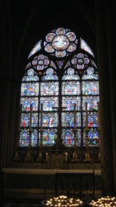 Window in Notre Dame