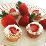 strawberry friands